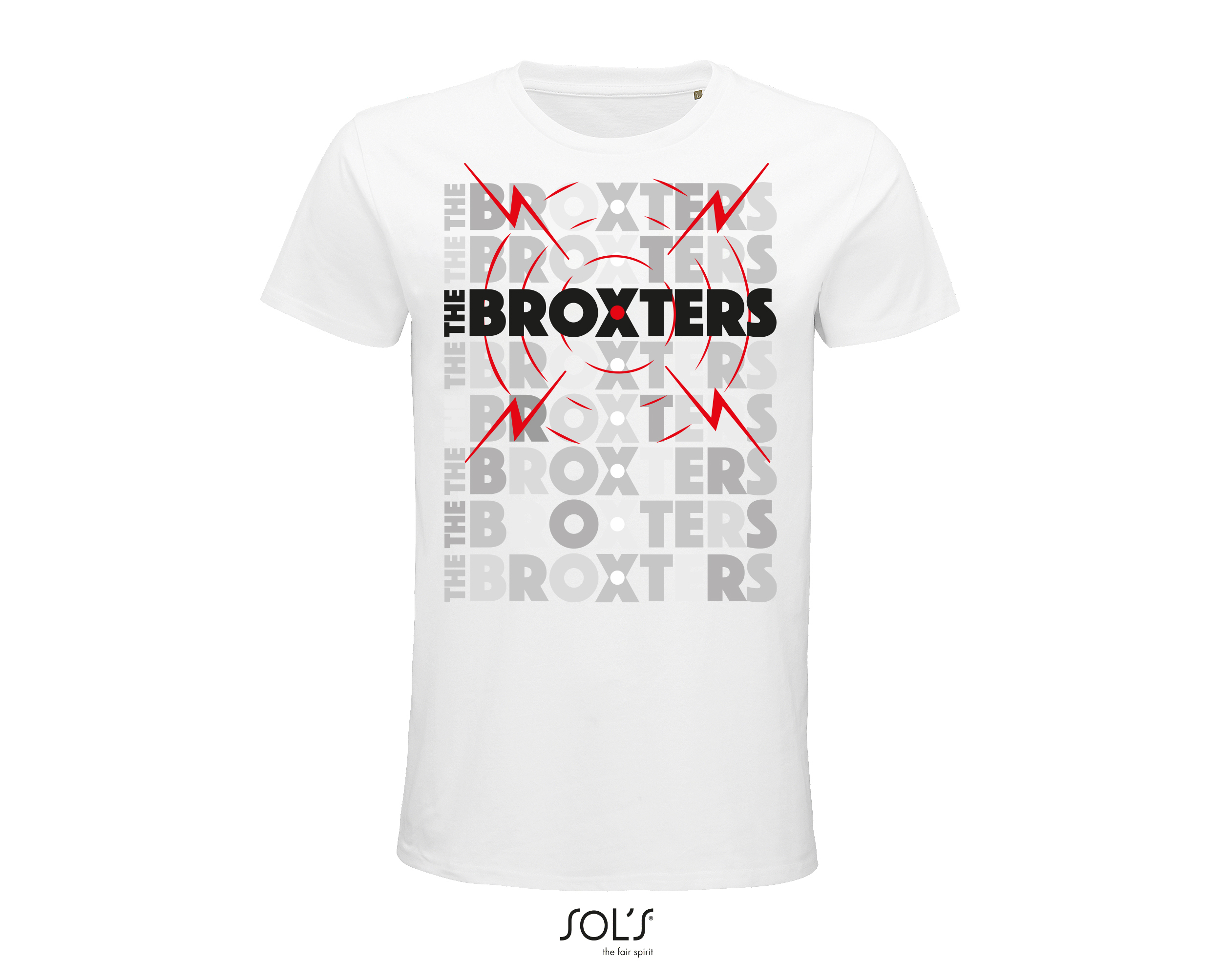 Broxters Logos- Men  weiss